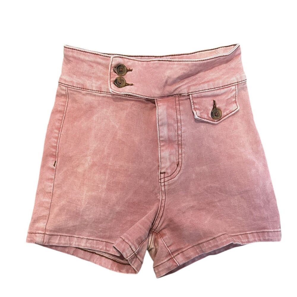 We The Free by Free People Shorts Size 25 Sammi Retro Stretch High Waisted